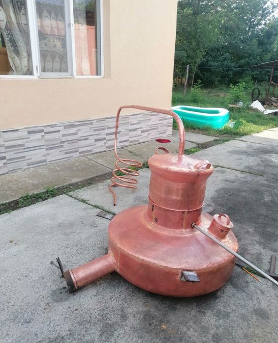 Vând cazan de făcut tuica 120 litri