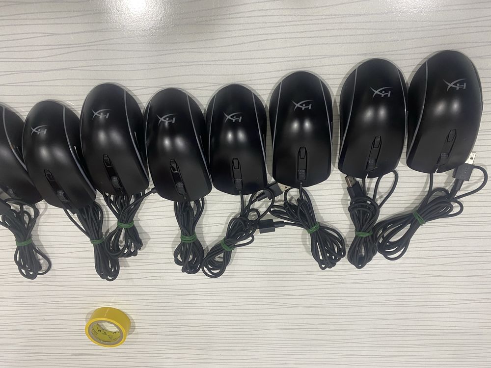 Мышки hyperx haste, hyperx pulsfire, asus roc