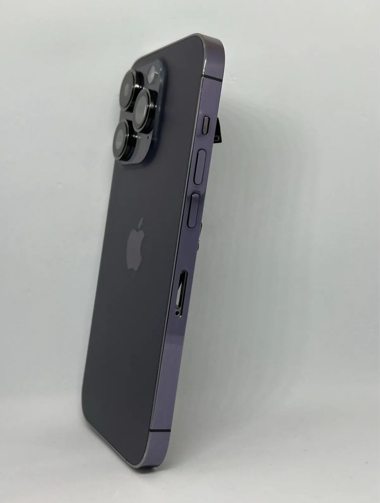 capac sasiu spate deep purple iphone 14 pro normal cu flexuri