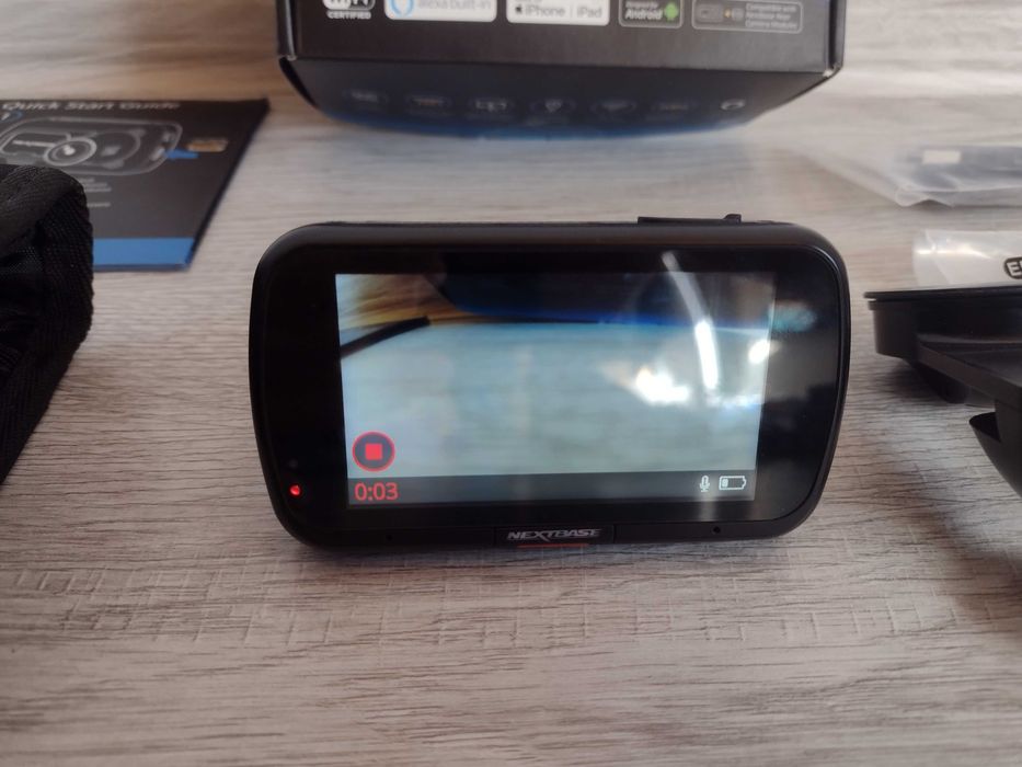 Видеорегистратор  Nextbase 522GW 2K, GPS, Wi-Fi автомобилна DVR камера