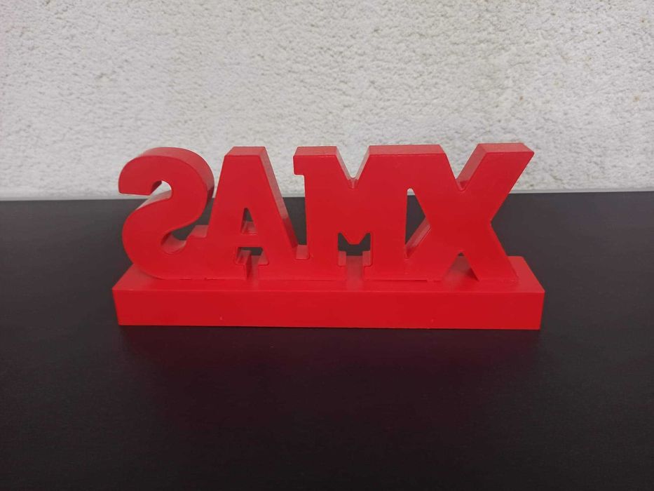 Decoratiune luminoasa pe baterii 3 x AA rosie XMAS craciun