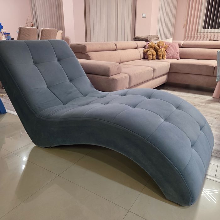 Лежанка Лагуна, цвят тюркоаз