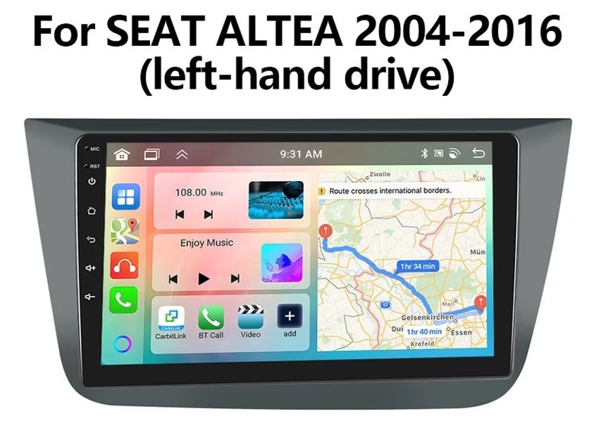 Мултимедия Seat Altea Toledo 4GB GPS Навигация