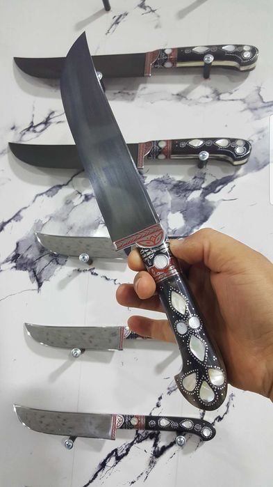 Sovga uchun juda chiroyli milliy pichoq yoshi kotta otaxonlar uchun