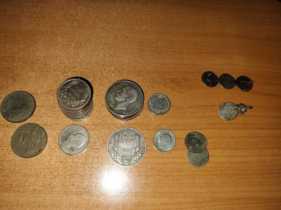 Сребърни монети от царска България