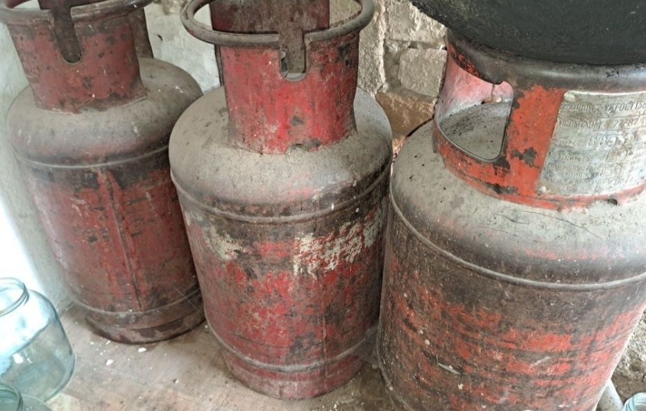 Газ балоны 6 штук