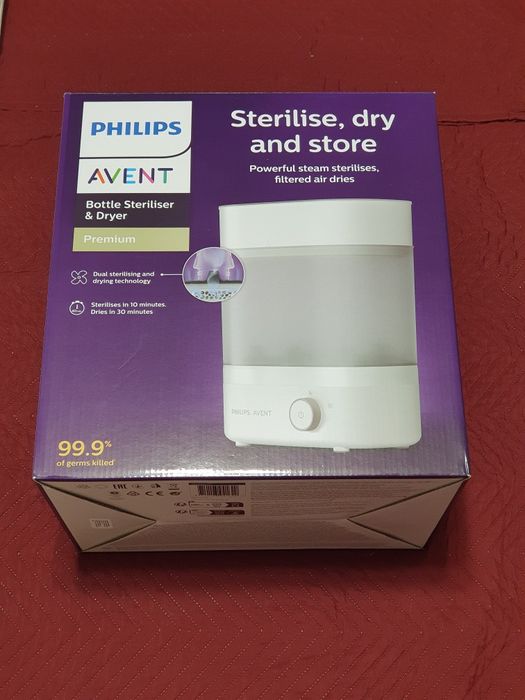 Sterilizator electric si uscator Premium Philips SCF293