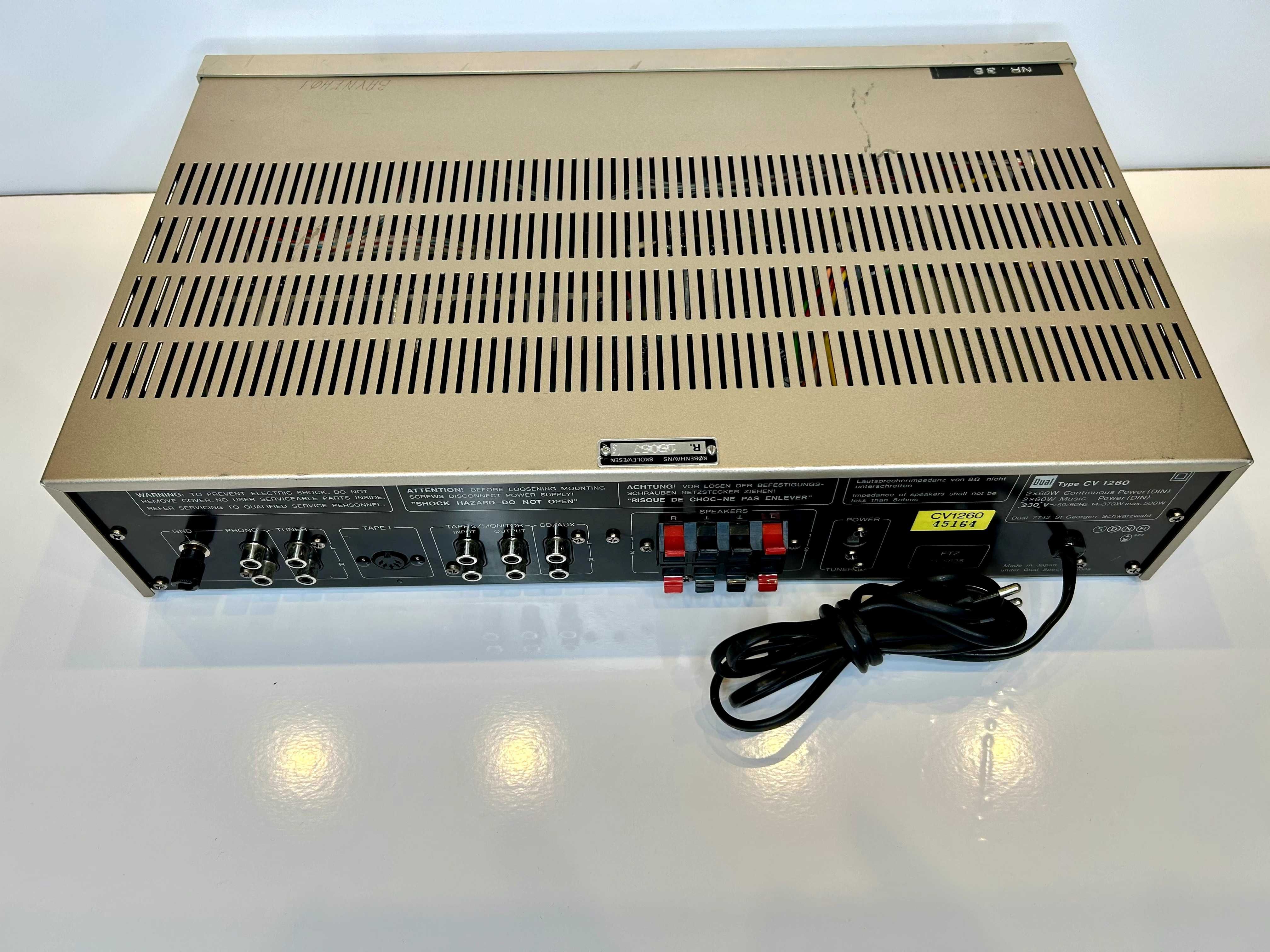 Amplificator Dual CV 1260 Vintage