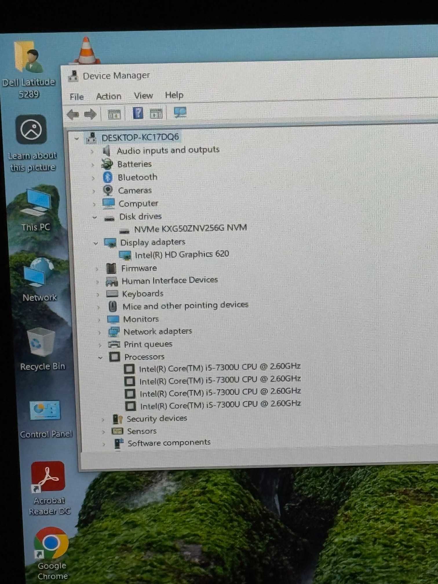 Dell Latitude 5289 отличен I5/8RAM/256 SSD NVMe