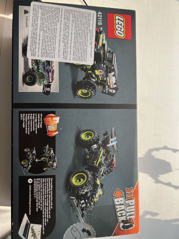 lego technic 42118 и 42147