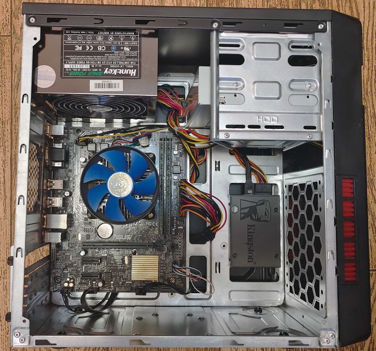Системный блок Core i3 6100, 8 Гб ОЗУ, 256 SSD