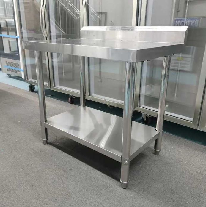 Masa de inox ,masa de lucru din inox cu polita ,transport gratuit