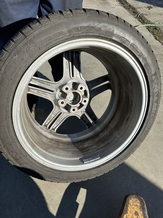 Jante Porsche Panamera ORIGINALE 20 inch+anvelope Michelin de iarna