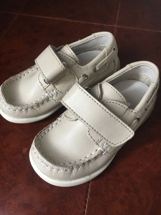 Кожени обувки фънки /естествена кожа/номер 21