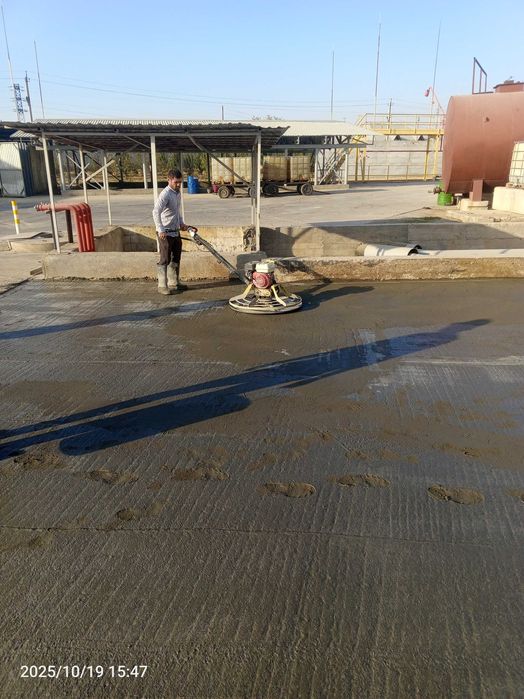 Стяжка, бетон куйиш, вертолёт, бетон кесиш хизмати