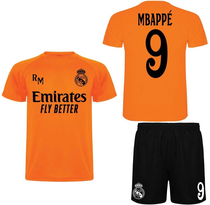 DRI-FIT екипи REAL MADRID / РЕАЛ МАДРИД Mbappe с ИМЕ и НОМЕР по избор!