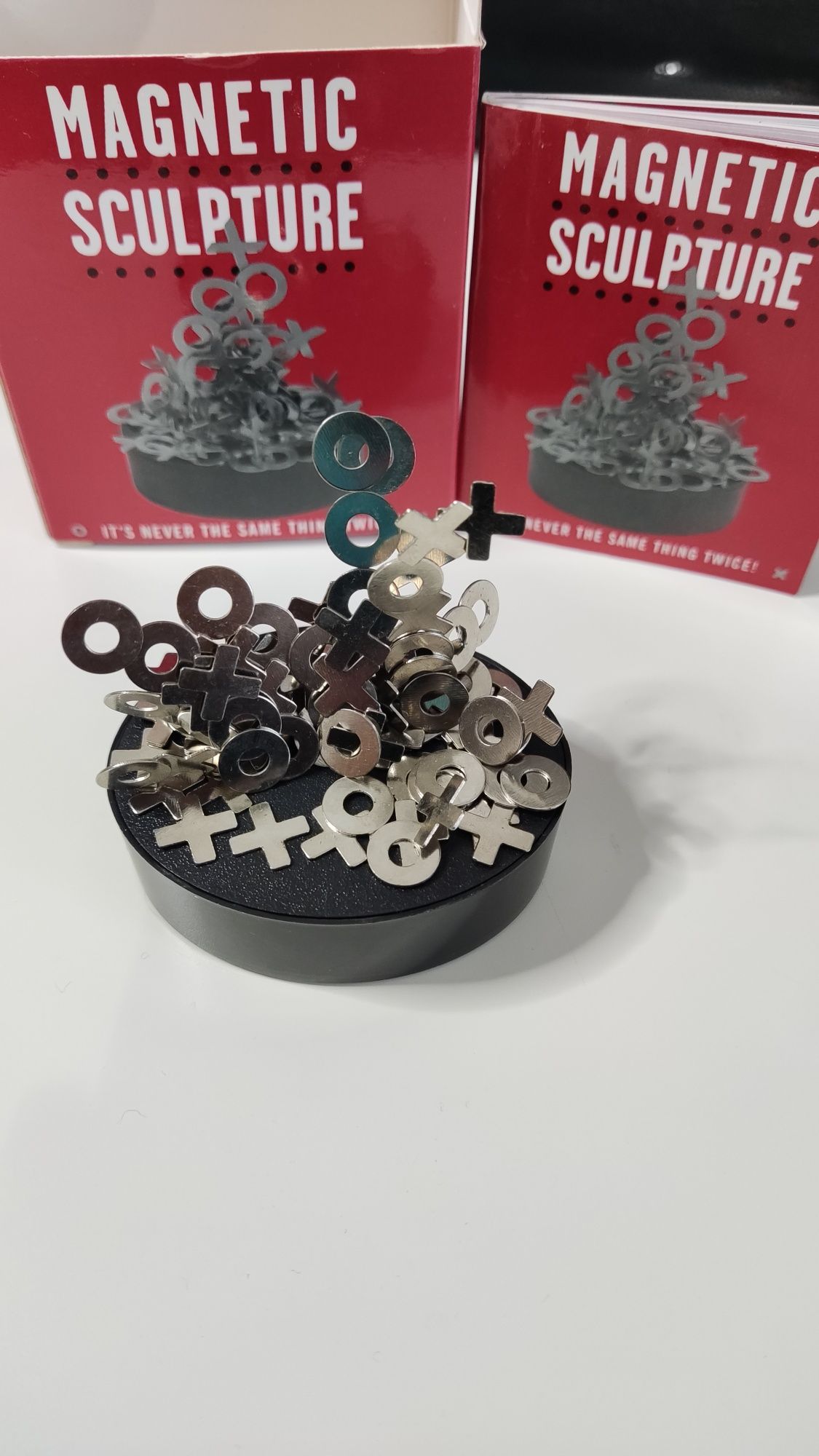 Joc puzzle magnetic sculpture