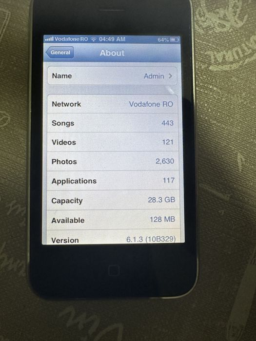 iphne 3 gs ,32 gb liber retea