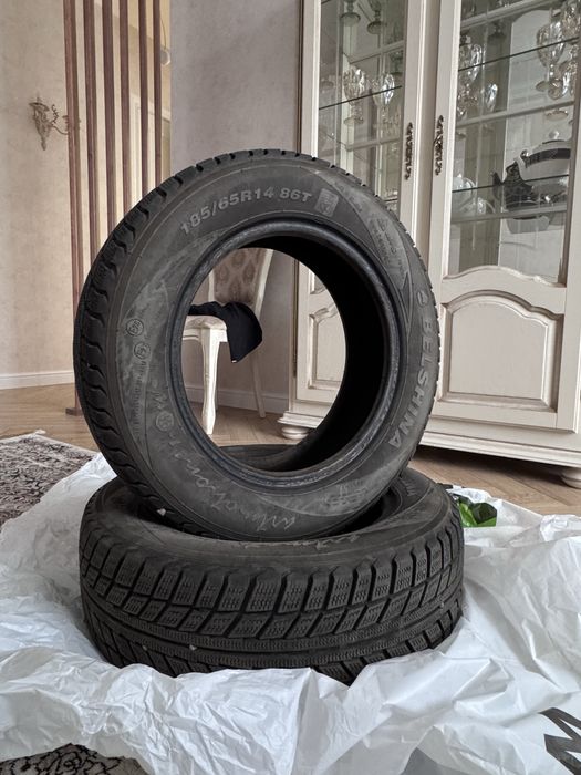 2 шт Зимние шины Липучка размер 185