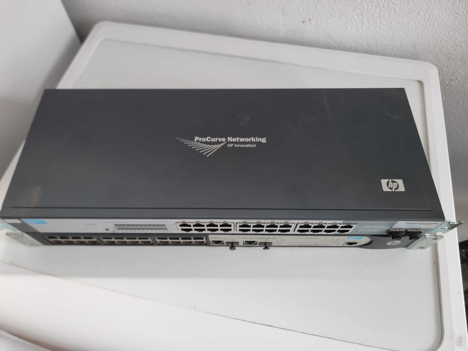 2 switch enterprise hp procurve 1700-14 si hp v1905-24