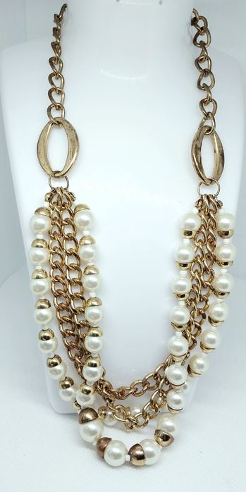 Винтажное 4-рядное колье из Америки.