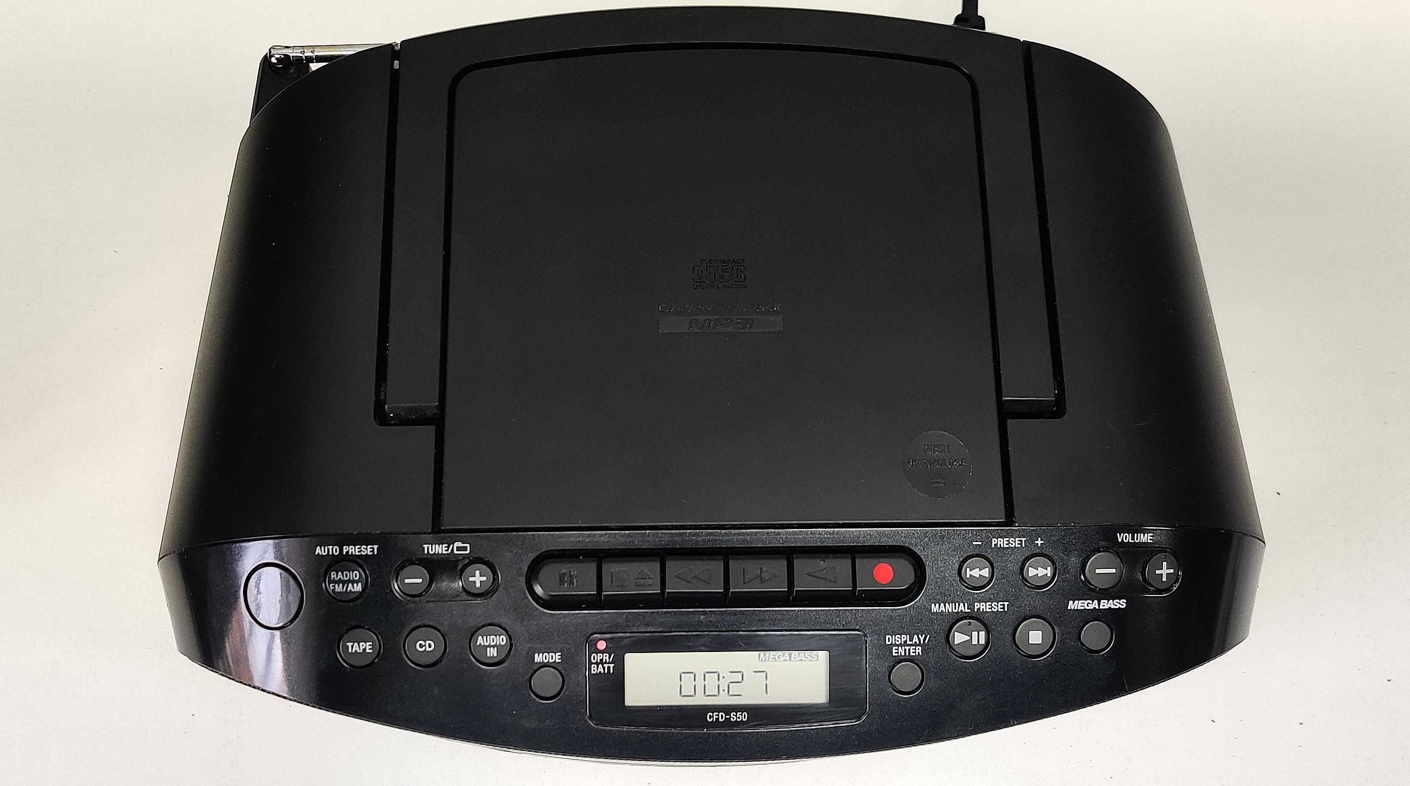 Sony CFD S 50 CD radio CD boombox muzica vintage colectie