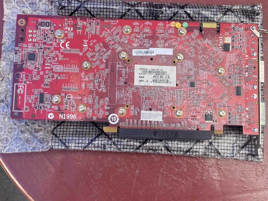 Placa video RARA pentru Colectie