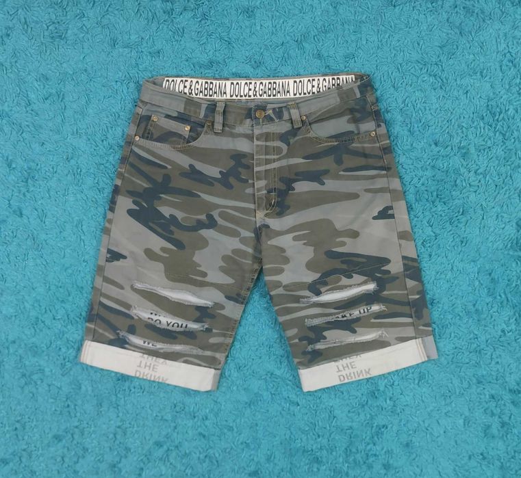 Blugi scurti Dolce&Gabanna Camo True