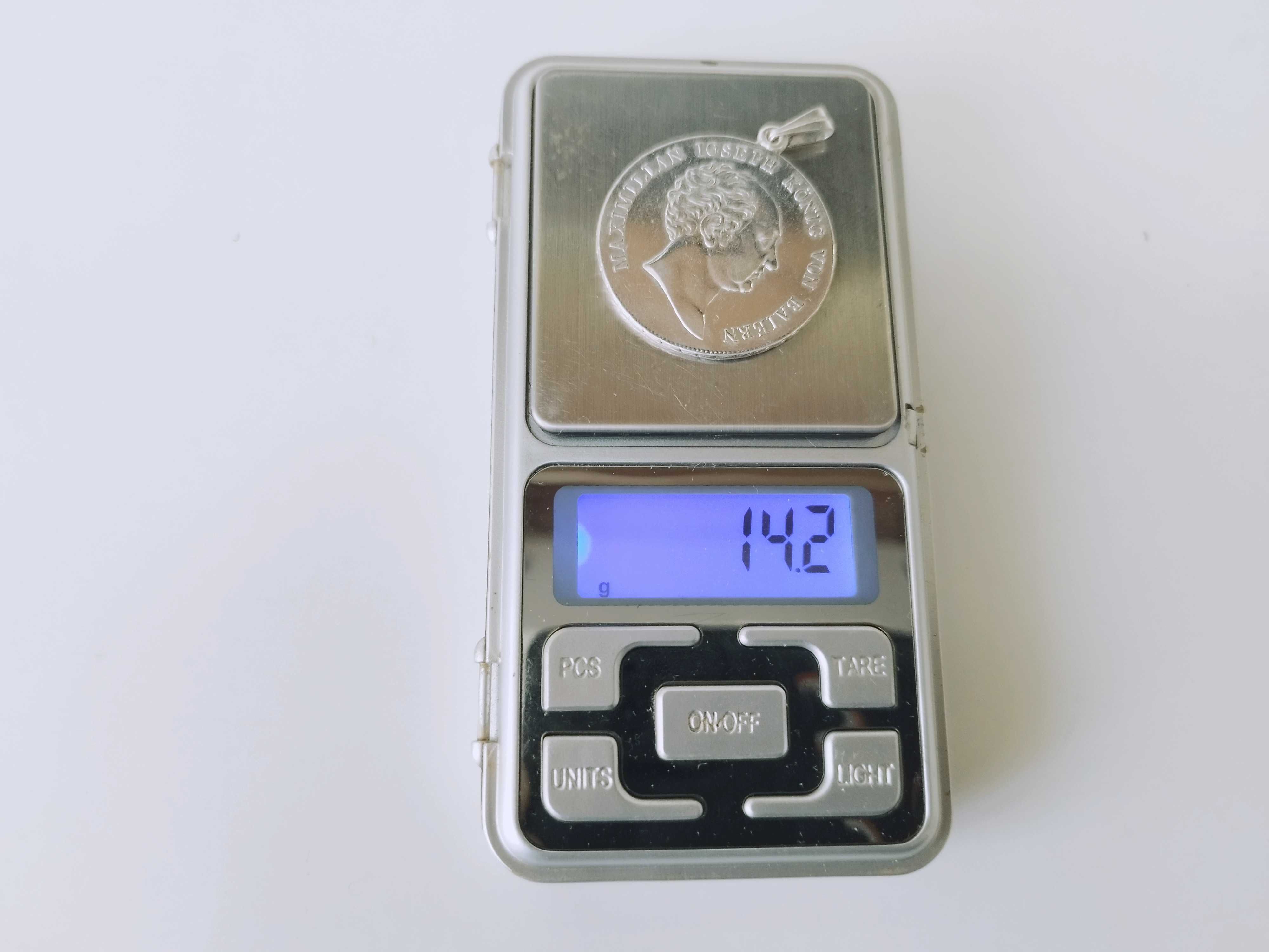Veche Moneda Pandantiv Bavaria ½ taler  1808