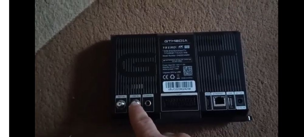 Vâbd receptor /receiver/decodor Gt media V8 UHD 4k