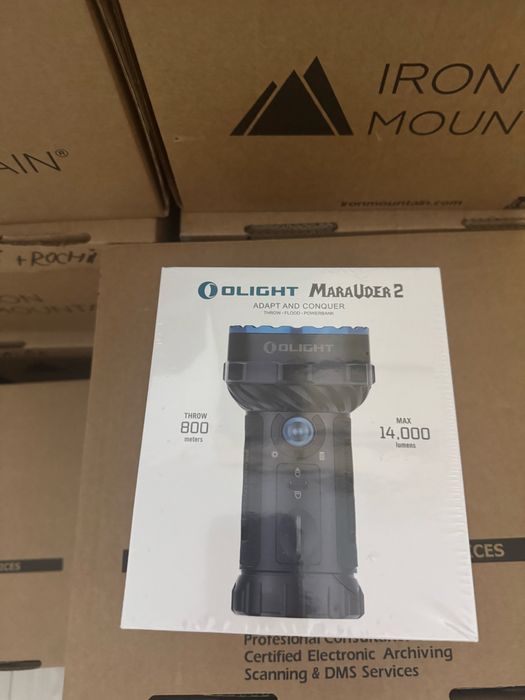 Olight Marauder 2 14.000 lumeni SIGILATA