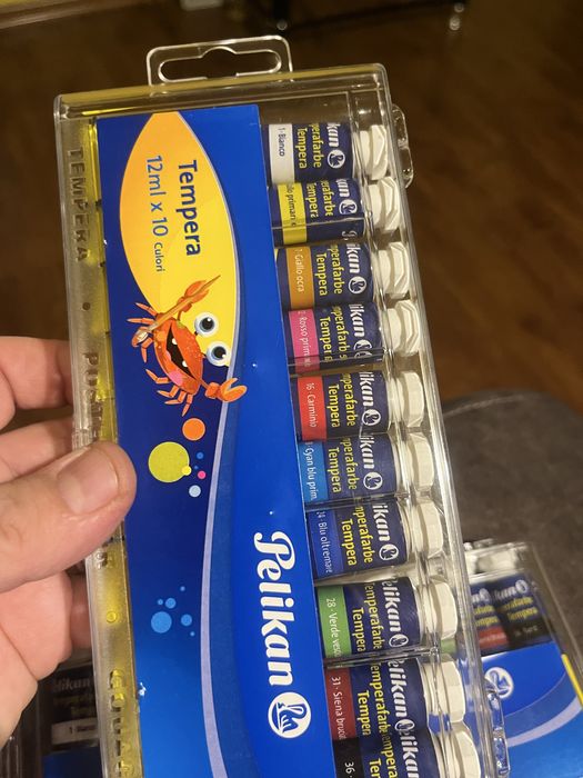 Tempera - acuarele Pelikan, noi!