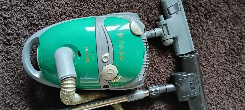 Прахосмукачка Zelmer Magnat 1800, 5 торби, универсална турбо четка