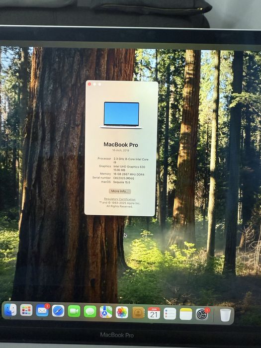 Macbook pro 16” , procesor intel I9, 1TB Ssd Impecabil/schimb