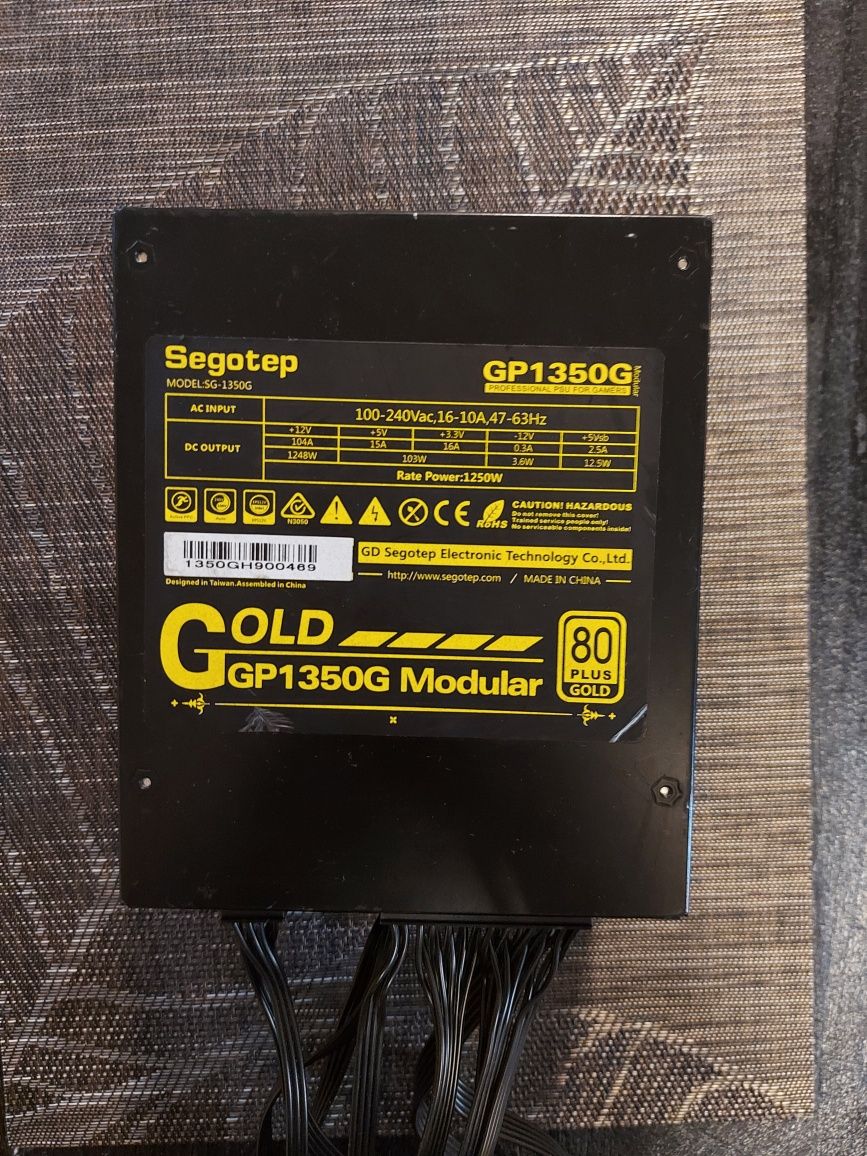 Sursa Segotep GP 1350 Gold 80+  1250W