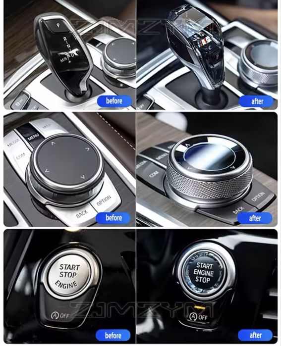 Schimbator BMW Joystick Swarovsky M Seria 1/2/3/4/5/6/7/8 X3 X4 X5 X6