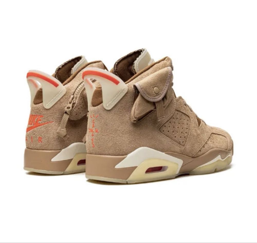 Nike Air Jordan 6 Retro SP Travis Scott “ British Khaki Promo Sample”