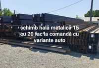 Vând hală metalică 14 X 40