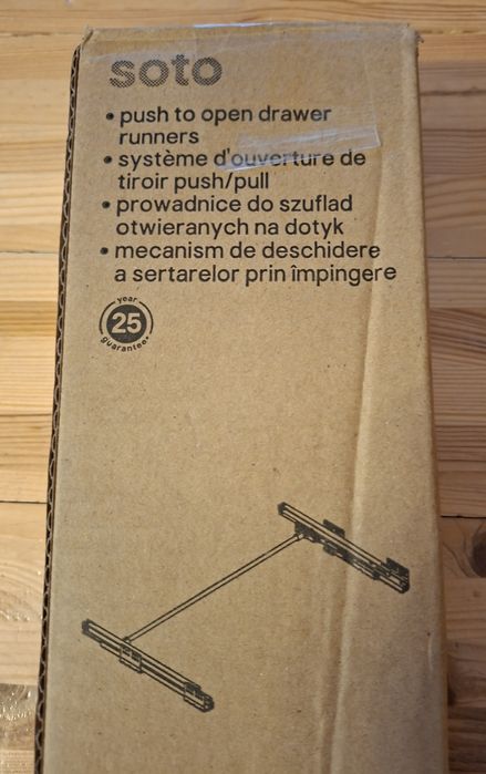 Mecanism de deschidere sertare prin impingere