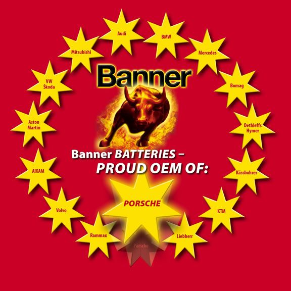Baterii Auto Banner , , calitate de prim montaj