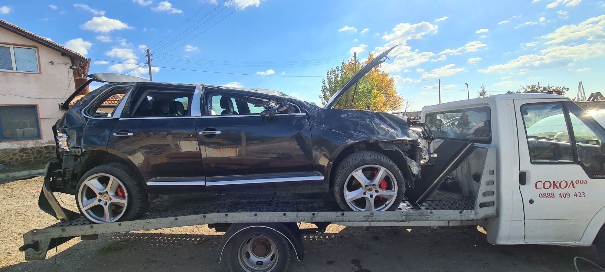 Porshe Cayenne (955 2002 - 2006) 4.5i V8 на части