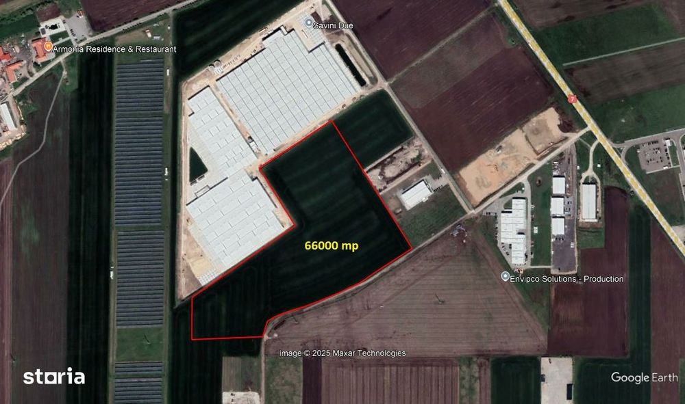 Teren Intravilan De Vanzare In Sebes Ideal Parc Logistic-66000 mp