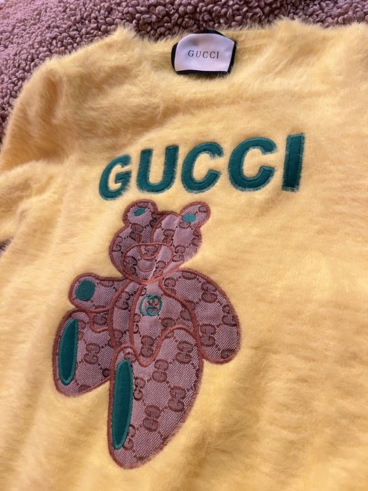Пухена блузка Gucci