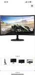 Samsung monitor curbat