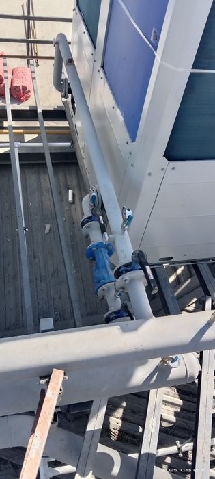 Чиллер ва котёл ишлари