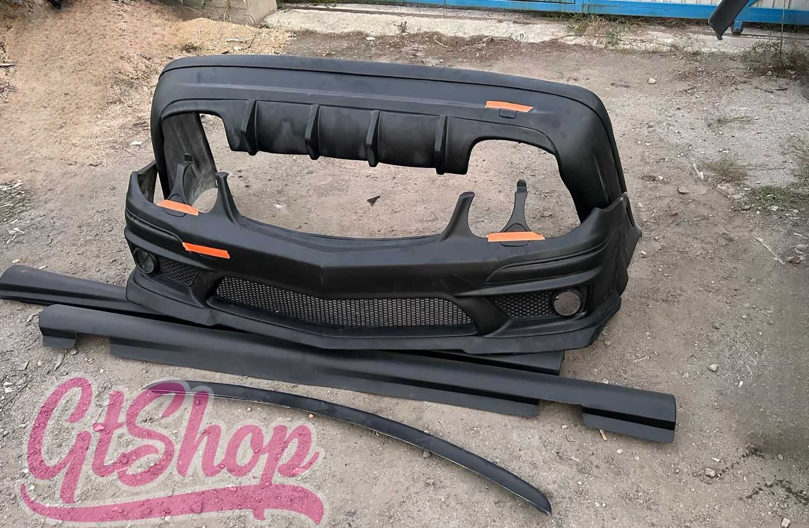 Передний, задний бампер для W211 Mercedes Е-класс, до рест / рест