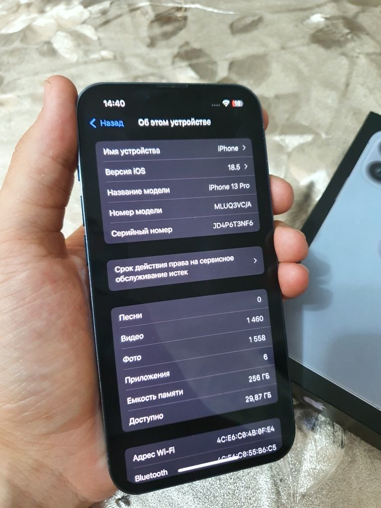 Iphone 13 pro 256gb