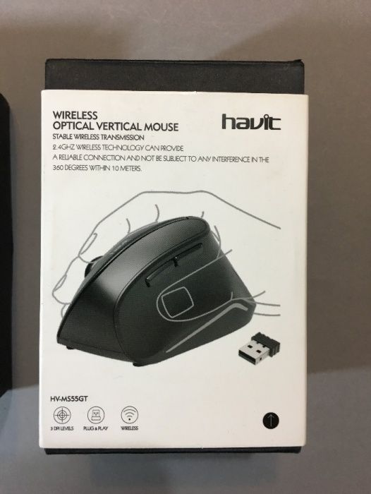 Mouse Havit HV-MS735 HV-MS55GT Wireless Ergonomic Gaming 12000dpi