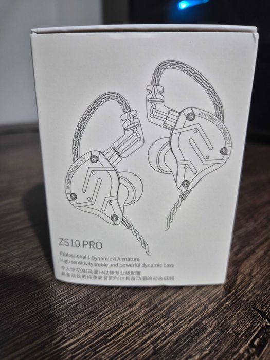 Слушалки KZ-ZS10 Pro Тип Тапички