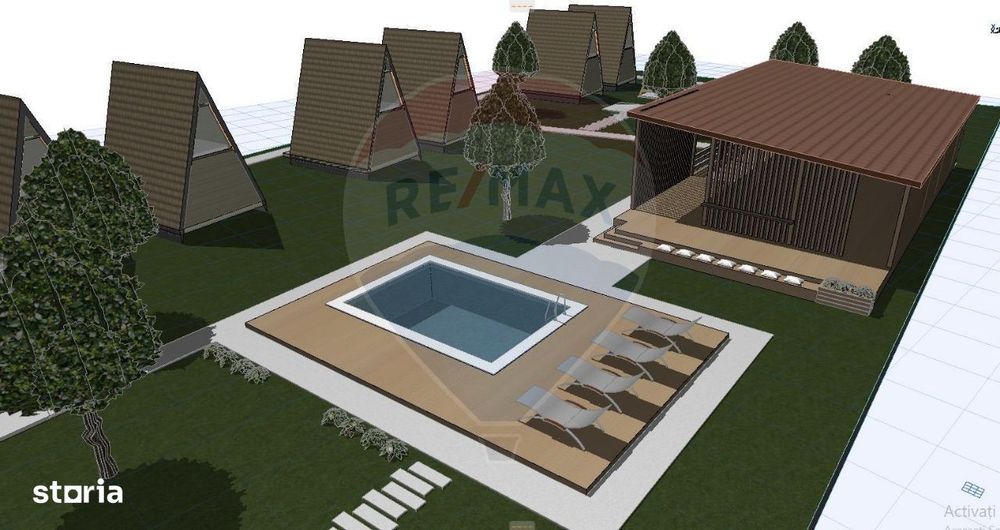 Proiect unic cu căsuțe tip A – oportunitate turistică excelentă!